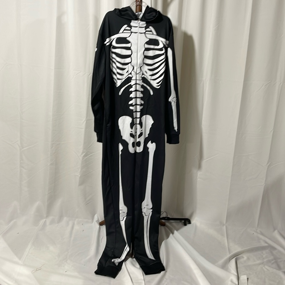 MORPH SKELETON HALLOWEEN COSTUME M